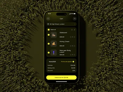 Second-Hand Marketplace App Design | Cart Page Design app app design e commerce app e commerce services ecommerce marketplace mobile app mobile ui peer to peer marketplace second hand second hand app second hand app design second hand marketplace ui ux
