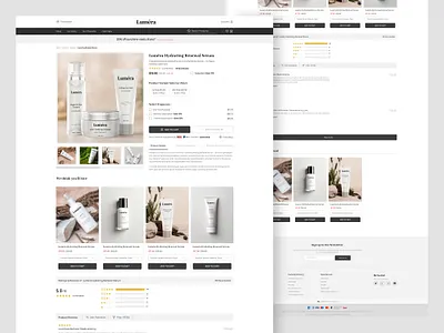 E-commerce Product Details Page landing page ui web design
