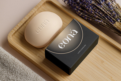 eoná branding design graphic design logo logo design luxury luxury logo modern simple spa spa logo wordmark