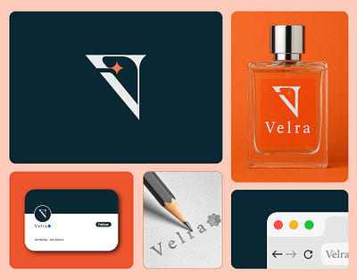 Velra Modern Fashion logo design abstract bestlogo branddesign brandidentity branding creative logo fashion lettermark logo logo designer logobrand logodesigner logoplace logos modernlogo toplogo v logo velra velra logo wordmarklogo