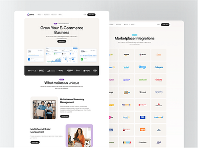 SaaS Landing Page – Selro appdesigns branding dailyui e commerce ecommerce figma landing page sass ui uiux ux uxdesign website