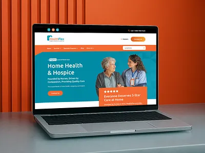 Home Healthcare & Hospice Website Design | Medical UI branding clinicwebsitedesign compassionatedesign design dribbbleshowcase graphic design healthcarelandingpage healthcareux homehealthcarewebsite hospicecaredesign illustration layout medicalservicewebsite medicalwebdesign mockup seniorcarewebsite ui ux website