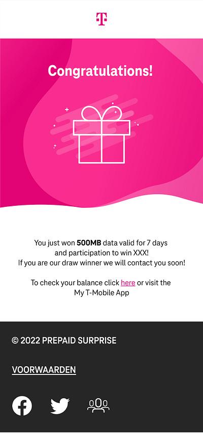 T design email campaign graphic design ui