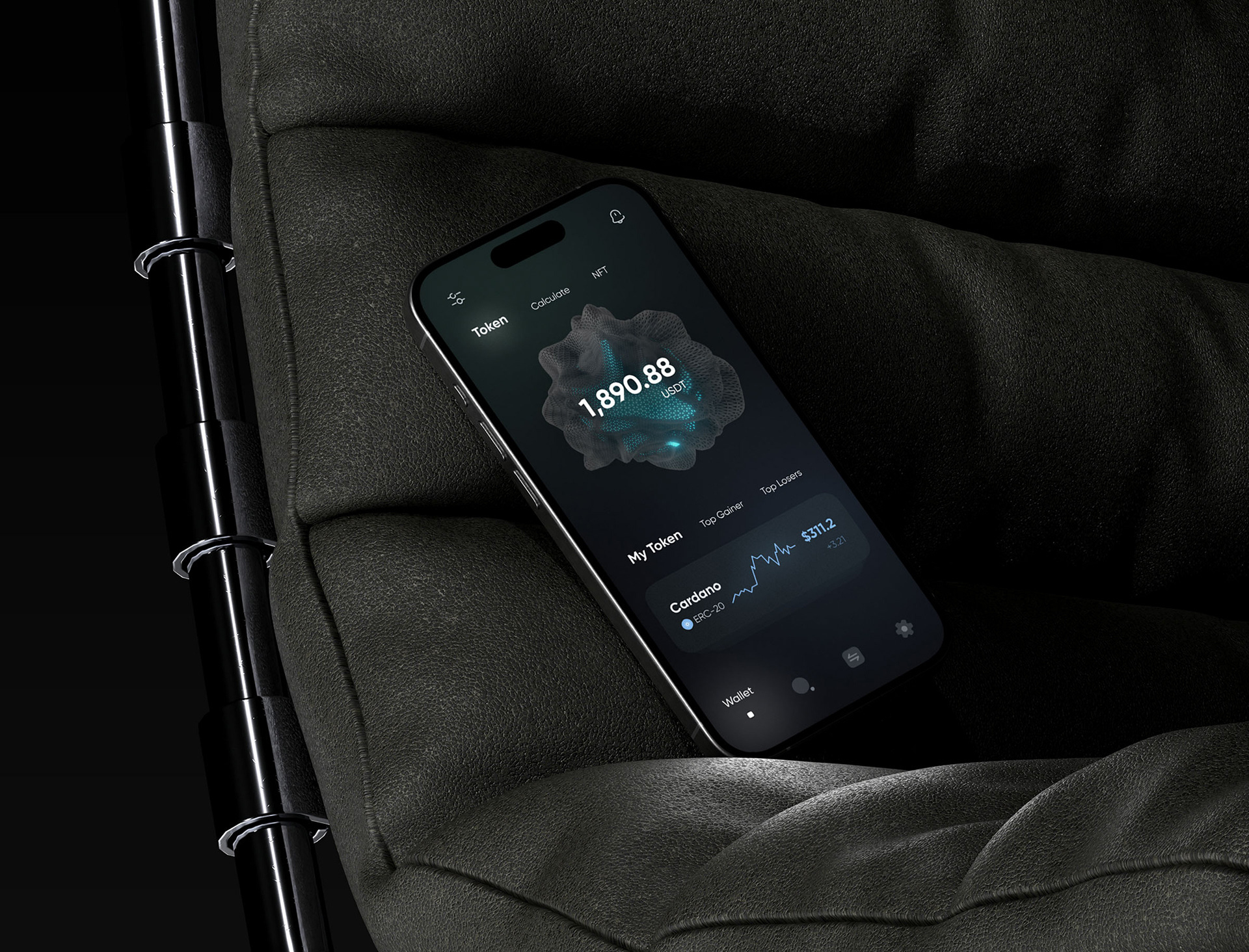 Safemoon Wallet - UX Case Study 3d app branding casestudy crypto design persona transaction ui userflow ux wallet