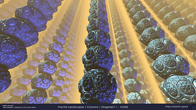 Columns 🌌 Fractal Landscapes visual meditation