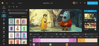 Eelclip AI Video Editing Software brand design branding ui uiux design ux