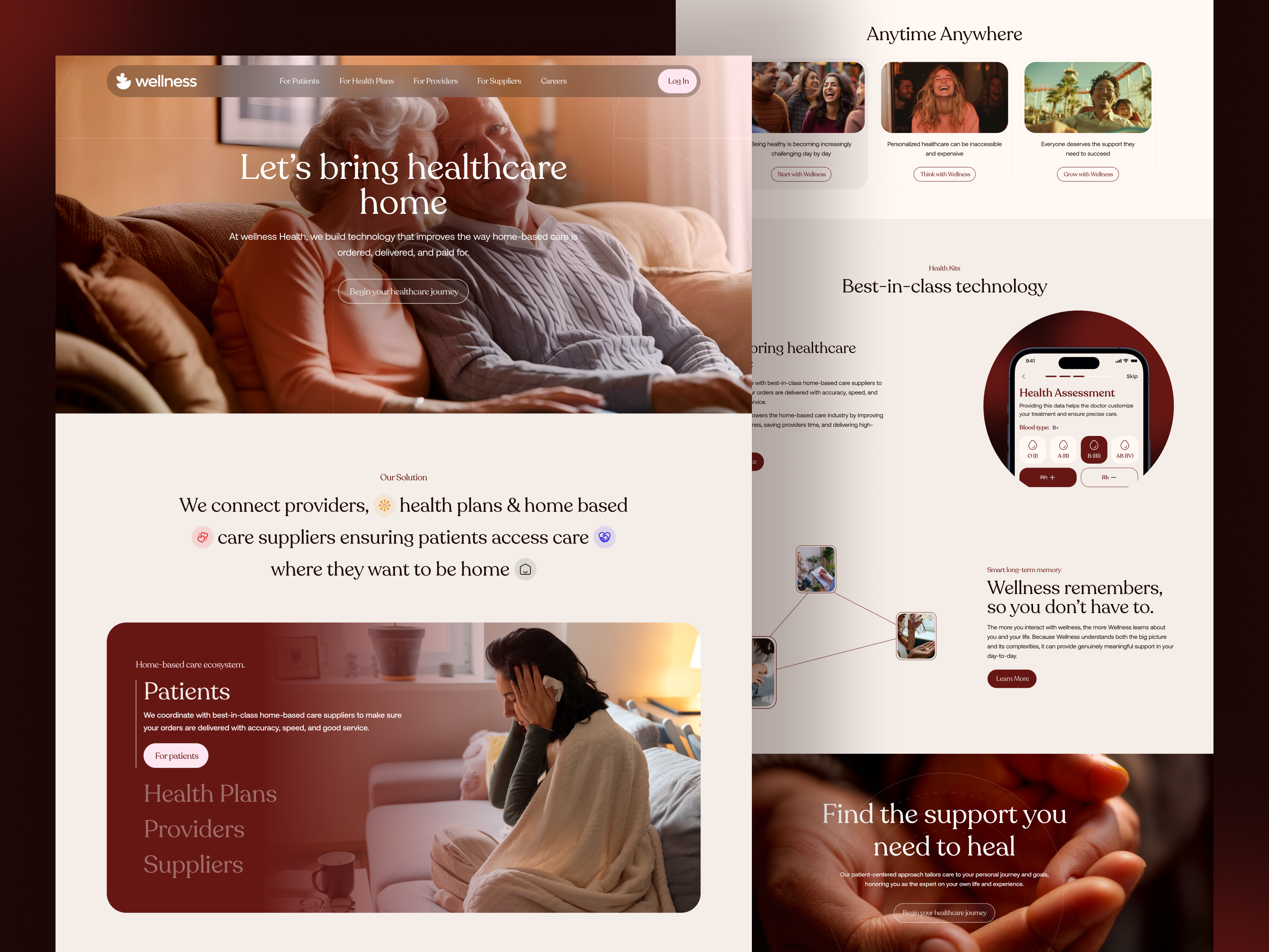 Example of Webflow/Wordpress Design And Development