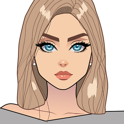 Girls graphic design illustration pictures