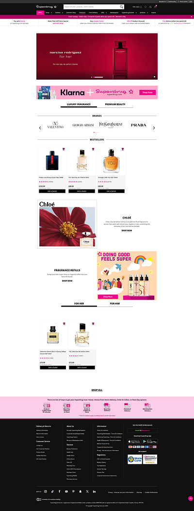 Premium Beauty Landing Page premium beauty ui landing page