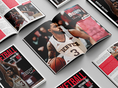 Basketball Magazine (Article Magazine Project) app branding design graphic design illustration logo typography ui ux vector