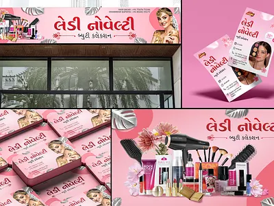 Brand Kit for Lady Store brand kit branding design freelancing graphic design photoshop