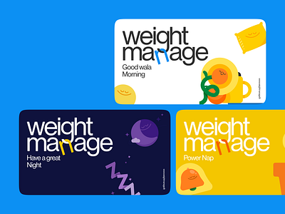 Visual Identity presentation for Weight Manage brand design brand identity branding color palette design logo logo design shopify typography visual identity