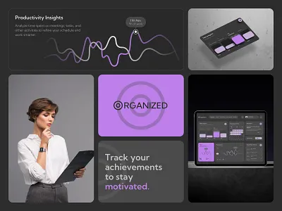 Organized – Branding for a Tech Platform brand design brand identity branding logo design modern visual identity