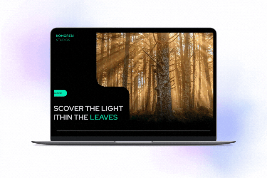 Komorebi Studios Website design animation branding design graphic design ui ux web website website deisgn website design website redesign wordpress