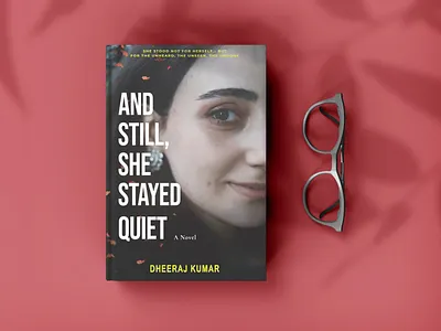 Book Cover Design | Still, She Stayed Quiet ads book cover design branding design graphic design illustration social media post vector