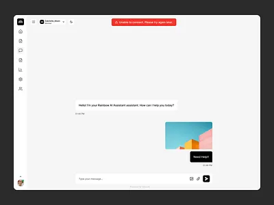 Rainbow Node - Workflow Automation Software (Freebie) ai app artificial automation branding free freebie graphic design logo mockup node saas service software template ui ux vector web website