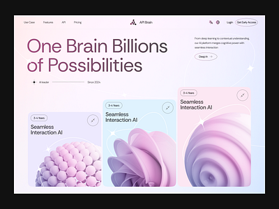 Api Brain - Website Design ai landing page ai website best web design agency creative website design landing page saas saas website tech website technology website ui ux web web design
