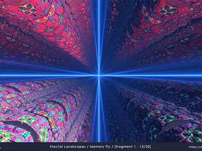 Memory Fly 🌌 Fractal Landscapes visual meditation