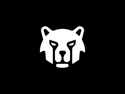 Angry Bear Logo angry animal animal logo bear beast branding graphic design logo polar bear symbol vector