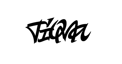 Tioma logotype lettering letters logo logotype musician type typpography