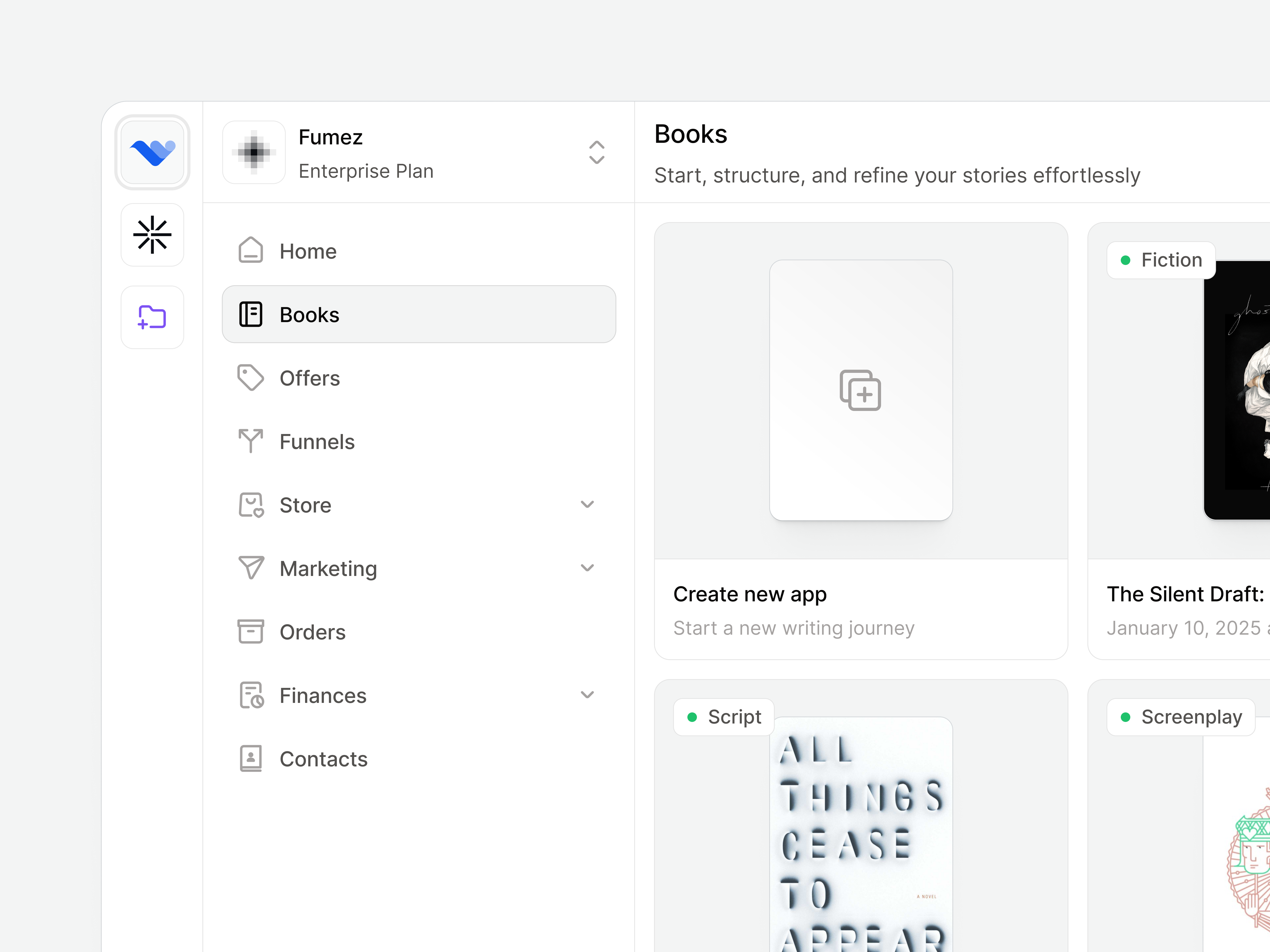 Books 📚 ai book app book cover books cover cover design dashboard figma framer funnels marketing marketing design ui kit