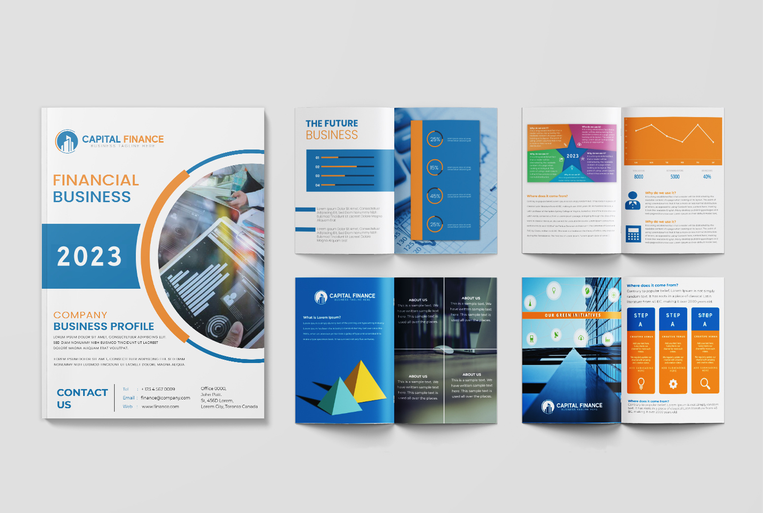 Example of Company Profile, Brochure, Annual Report