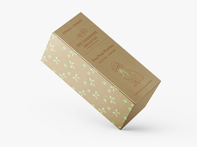 The Gardener's Daughter - packaging design branding design digital illustration graphic design illustration package packaging packaging design pattern patterns seamless pattern