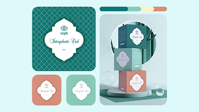 Intergalactic Oud Candle - Packaging box design box packaging design brand identity graphic design illustration label design logo design packaging design product packaging design