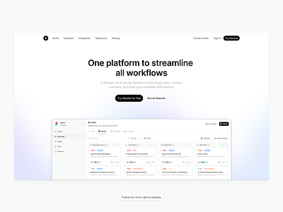 Clean hero design 🧼 button design dashboard design figma framer hero design landing page design logo design one page ui kit