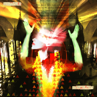 The Eleusinian Hierophant design digital painting dreaming editorial illustration painting poetry publishing