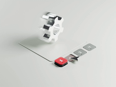Preview Environment 3d 3d animation blender blender3d button cursor icon icon design illustration isometric isometric illustration page pagination toggle
