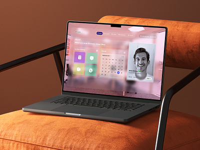 Virtual Office for Software Company ar cleanui design media platfrom office product design trends ui ux virtual platfrom virtual reality virtual reality ui vr vr design