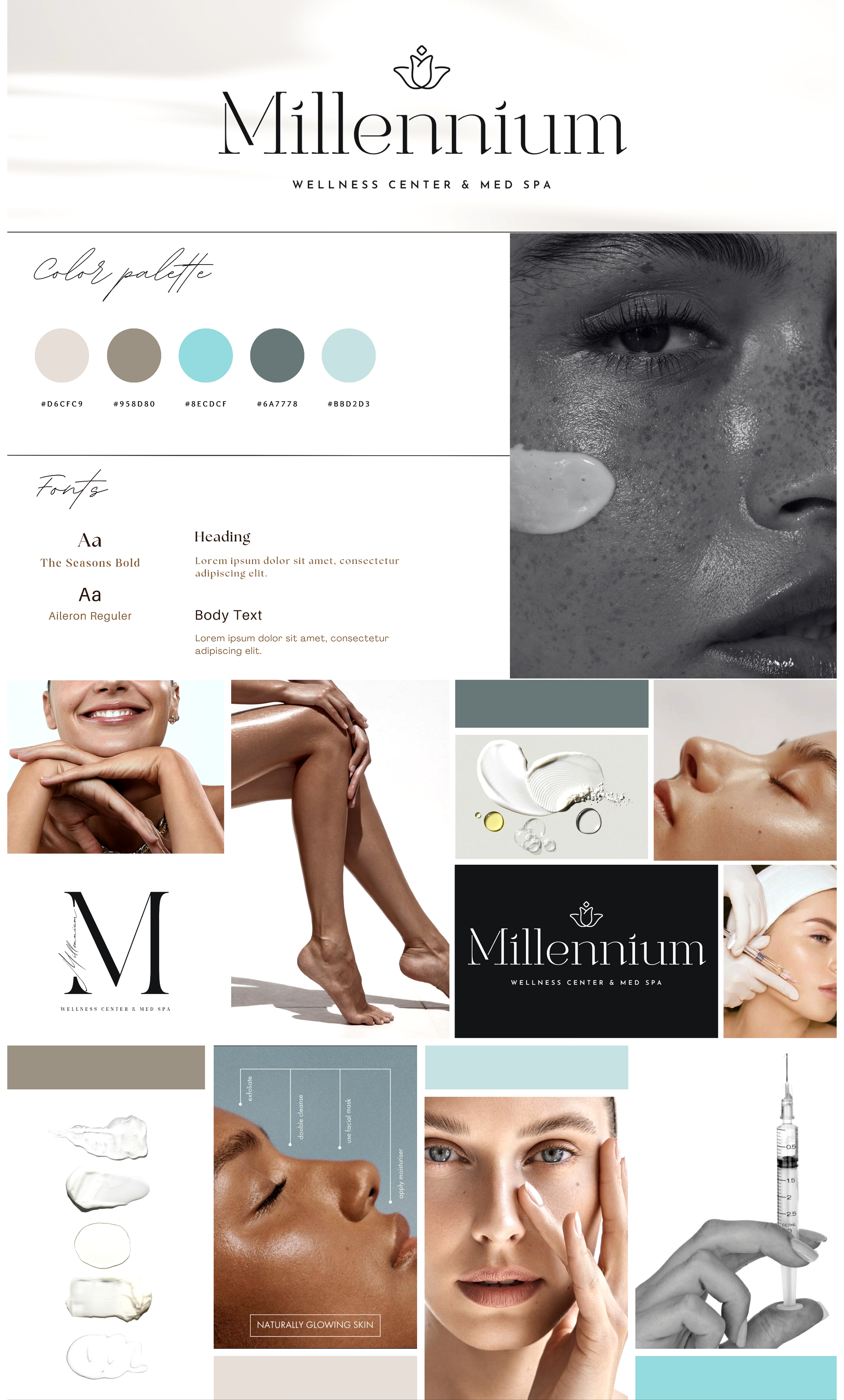 Wellness Center & Med Spa Mood Board