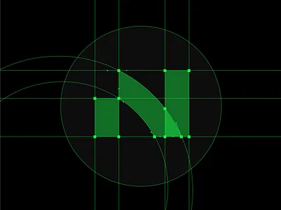 Sign, Letter N, Logomark | Nordstrom b2b b2c brand identity branding clean design graphic design illustration innovate innovation letter n logo logomark logotype marketing design modular grid neon sign stylish logo ui