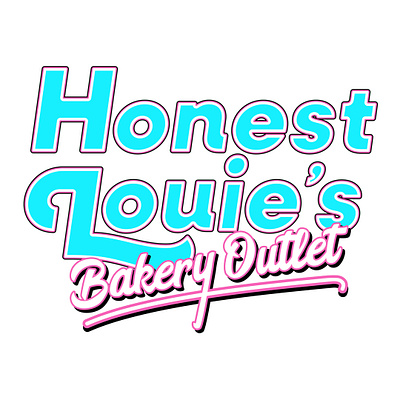 Honest Louie's branding digital design logo