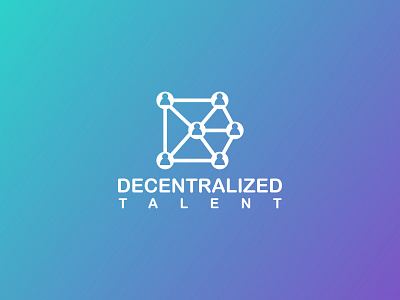 Letter D Decentralized Logo Design 3d animation branding creative design graphic design illustration logo logodesign logos logotype motion graphics ui