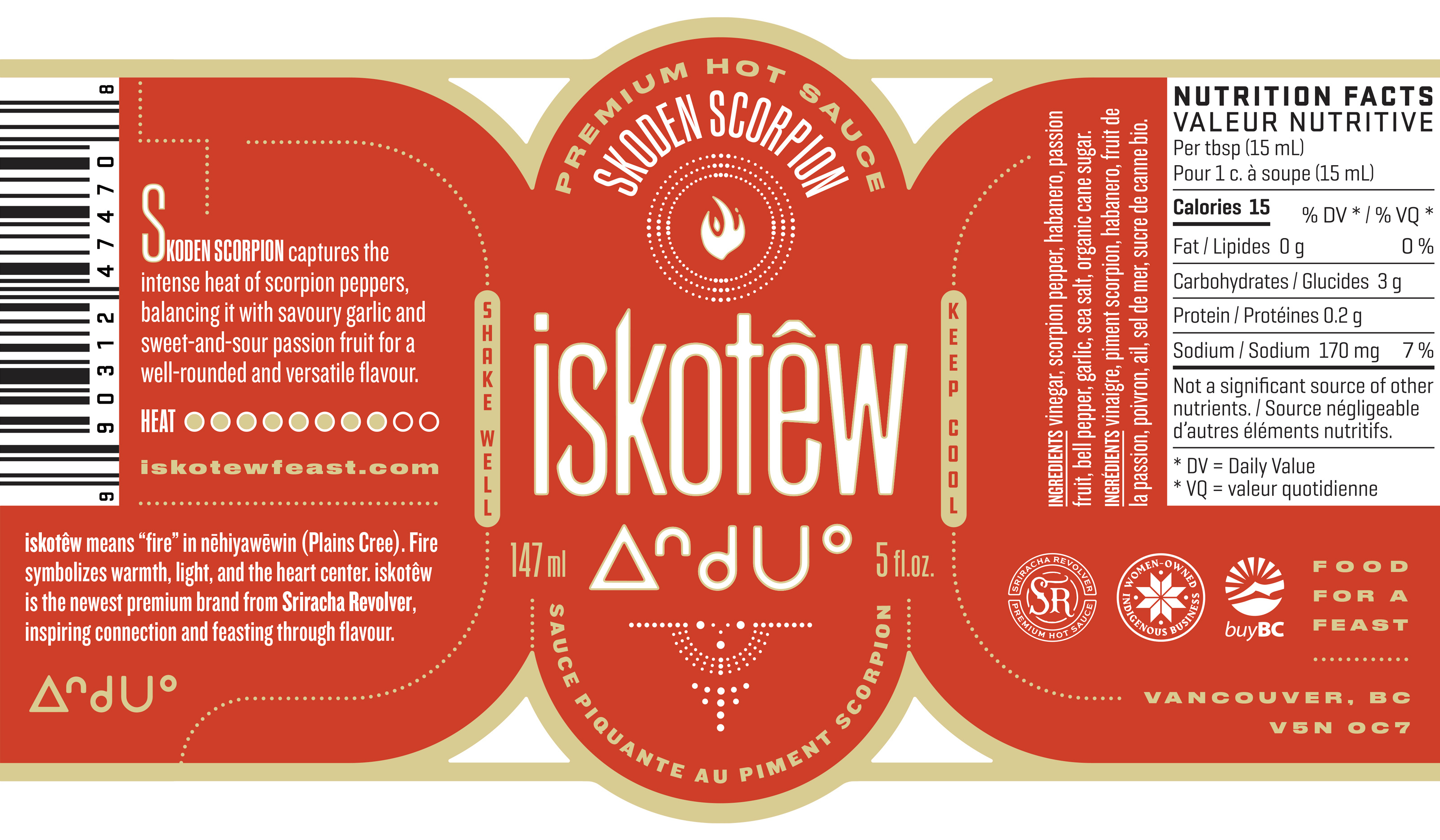 iskotêw branding design graphic design hot sauce icon illustration label lettering logo packaging typography