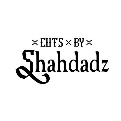 Cuts By Shahdadz branding typography