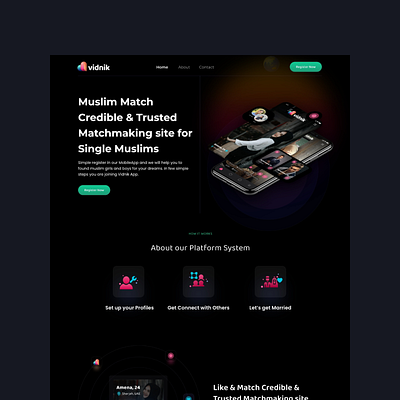 Landing Page Ui Ux Design landingpage ui ux