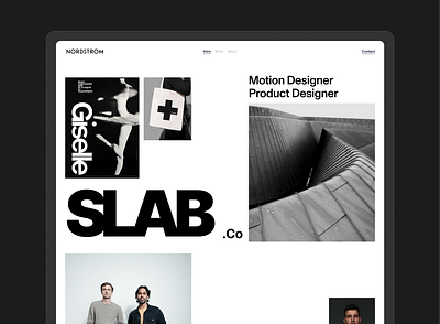 Minimal Portfolio Website agency branding design image industrial minimal motion graphics portfolio