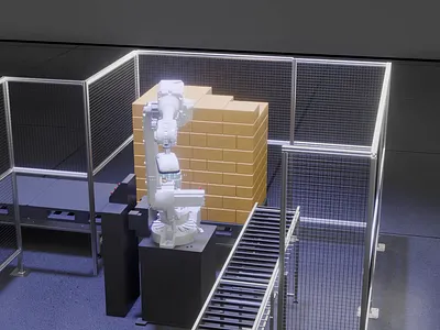 3D Robotics arm animation using blender 3d 3dproductrender 3dvisualization animation