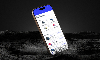 Bifle: On-Demand Truck Rental figma mobile app solaimanali truck rent truck service ui user interface ux