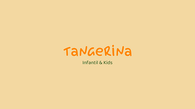 Tangerina - Infantil e Kids branding kids logo tangerina
