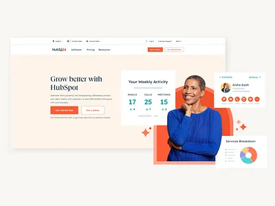 Homepage Hero A/B Test Illustrations ab testing brand visuals creative direction crm design hero image homepage design illustration multilingual split testing web illustration