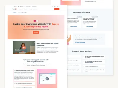 AI Agent Page Templates + Modules ai interface animated modules custom components design system graphic design landing modular ui responsive web template design ui ux web design website