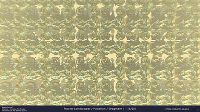 Pulsation 🌌 Fractal Landscapes visual meditation