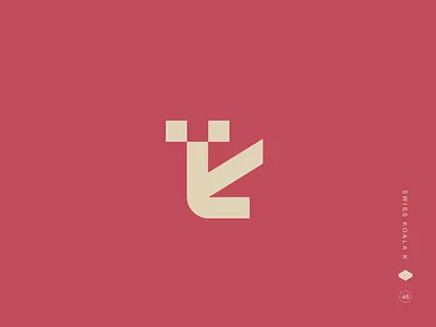 Swiss Style Koala abstract lettermark abstract mascot animal inspired logo clean branding clever logo flat logo geometric logo grid based logo koala koala logo logotype design minimal logo minimalist animal modern identity monogram design shape based logo swiss design tech logo visual identity