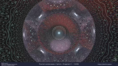 Spiral 🌌 Fractal Landscapes visual meditation