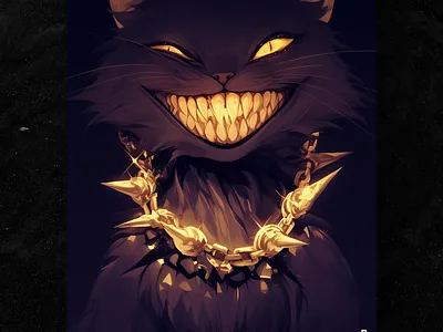 😁 ai branding cat daliy design illustration poster print