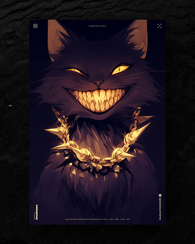 😁 ai branding cat daliy design illustration poster print